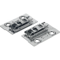 Тримач СLIP під вузьку алюм. рамку, лівий+правий, 32мм (сталь) Тримач СLIP під вузьку алюм. рамку, лівий+правий, 32мм (сталь)