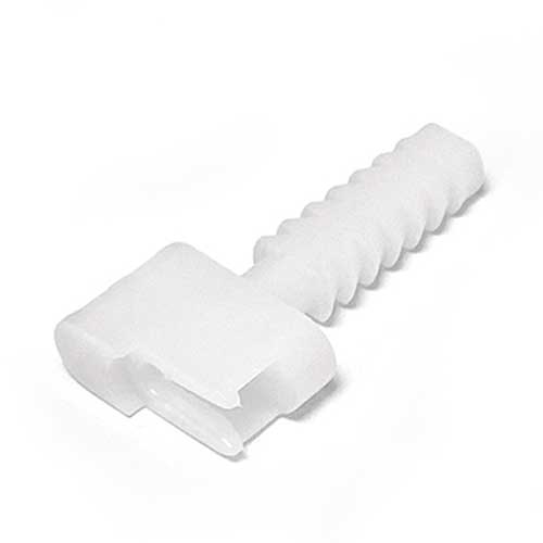 Полицетримач Ghost mono d=8мм для полиць від 12мм (передня частина), пластик Полицетримач Ghost mono d=8мм для полиць від 12мм (передня частина), пластик