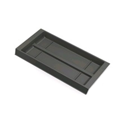 Лоток Combi (мод.715) для столових приладів, 240x470мм, пластик, сірий оріон Лоток Combi (мод.715) для столових приладів, 240x470мм, пластик, сірий оріон