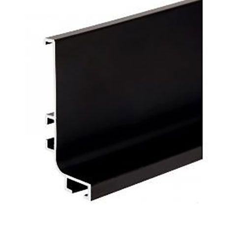 Профіль-ручка L-подібн., Черний анод. (алюм.), 300мм Профіль-ручка L-подібн., Черний анод. (алюм.), 300мм