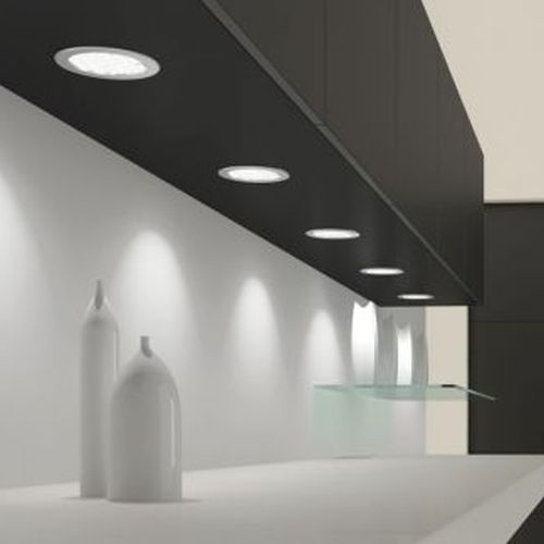 LED-світильник SHINE HP 1,2W, кругл., накл., нікель мат. (холодне біле світло)                                     LED-світильник SHINE HP 1,2W, кругл., накл., нікель мат. (холодне біле світло)