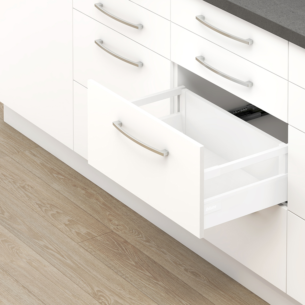 TANDEMBOX antaro, 450 мм, 65 кг, C, з релінгом, TIP-ON BLUMOTION, SW-M (білий шовк) TANDEMBOX antaro, 450 мм, 65 кг, C, з релінгом, TIP-ON BLUMOTION, SW-M (білий шовк)