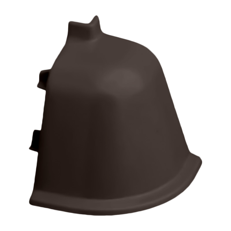 Кут зовнішній 90 гр. до 118, коричневий                                                               Кут зовнішній 90 гр. до 118, коричневий