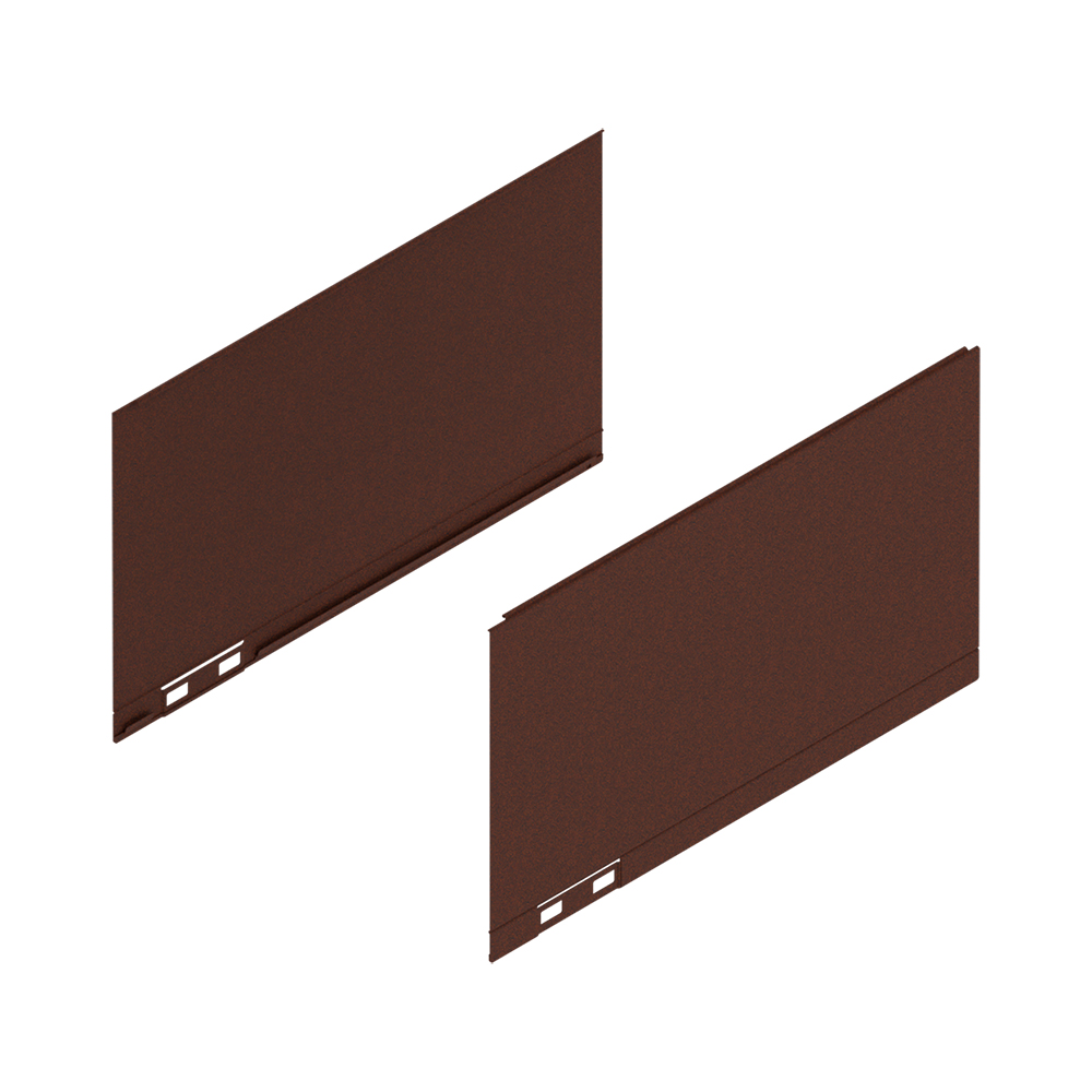 LEGRABOX декоративний елемент, C, NL=300мм, R+L, NR (noble rust) LEGRABOX декоративний елемент, C, NL=300мм, R+L, NR (noble rust)