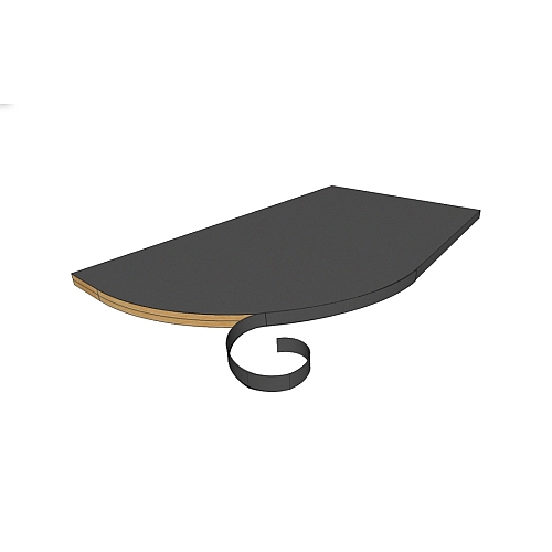 Кромкування стяжних деталей (криволінійне) Кромкування стяжних деталей (криволінійне)