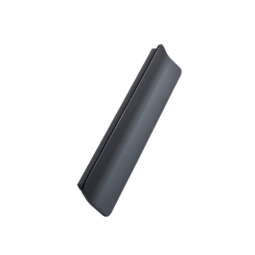 Ручка LEAF 200х20хh43мм, м/о 160мм, чорний мат.