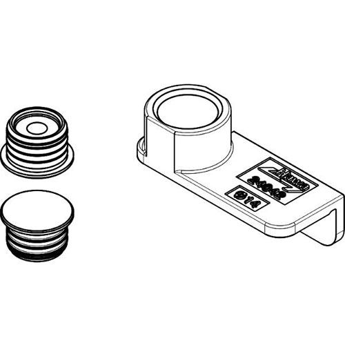 Магніт для центральних дверей Folding Concepta 25 (+ шаблон) Магніт для центральних дверей Folding Concepta 25 (+ шаблон)