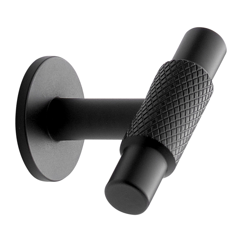 Ручка-кнопка MANOR T, чорний мат Ручка-кнопка MANOR T, чорний мат