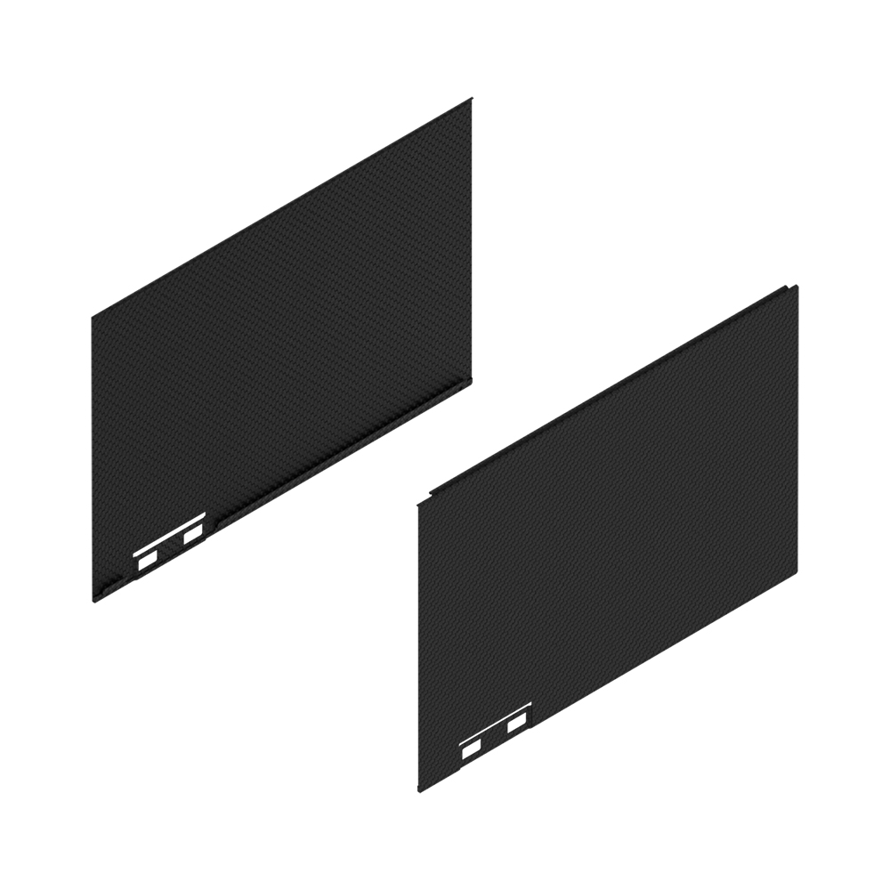 LEGRABOX декоративний елемент, C, NL=270мм, R+L, CSCL (carbon look) LEGRABOX декоративний елемент, C, NL=270мм, R+L, CSCL (carbon look)