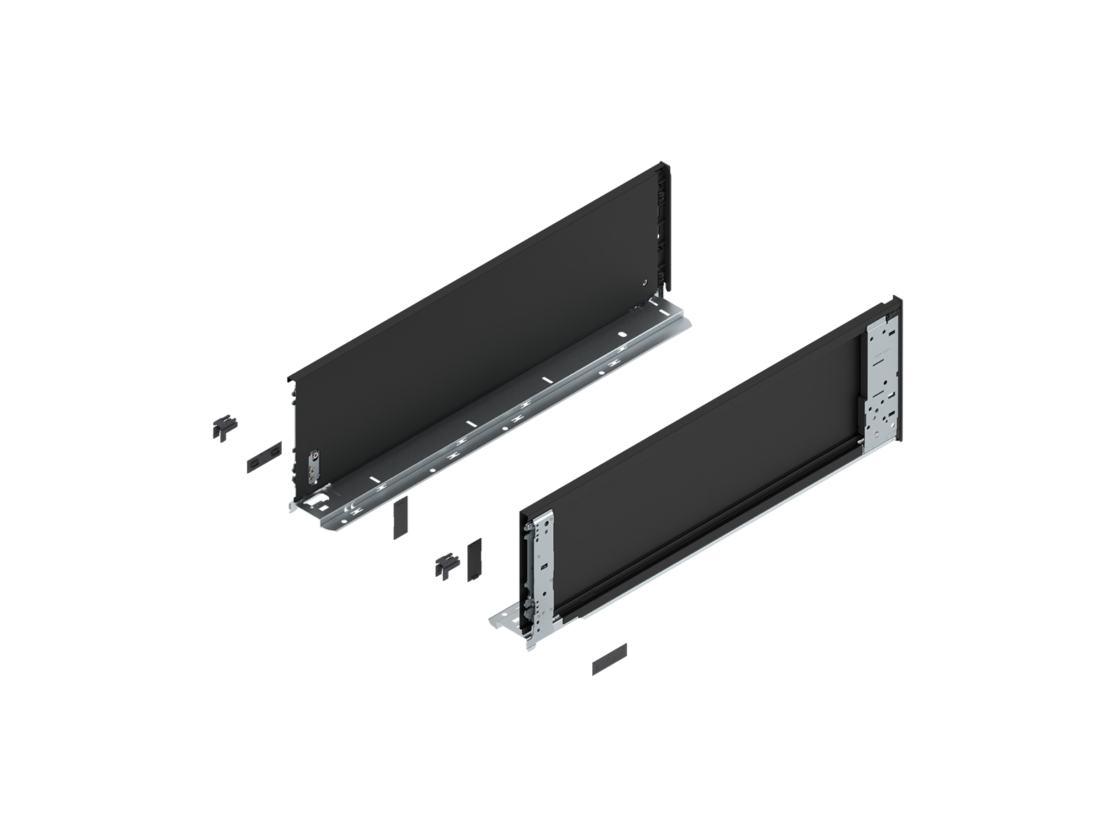 LEGRABOX pure - царга (внутр.), C, NL=550мм, R+L, CS-M (карбон чорний) LEGRABOX pure - царга (внутр.), C, NL=550мм, R+L, CS-M (карбон чорний)