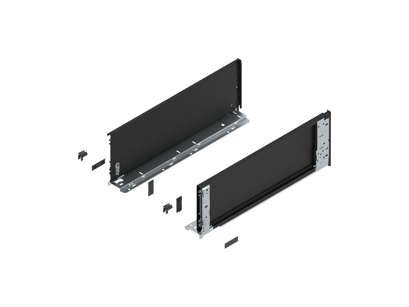 LEGRABOX pure - царга (внутр.), C, NL=500мм, R+L, CS-M (карбон чорний) LEGRABOX pure - царга (внутр.), C, NL=500мм, R+L, CS-M (карбон чорний)