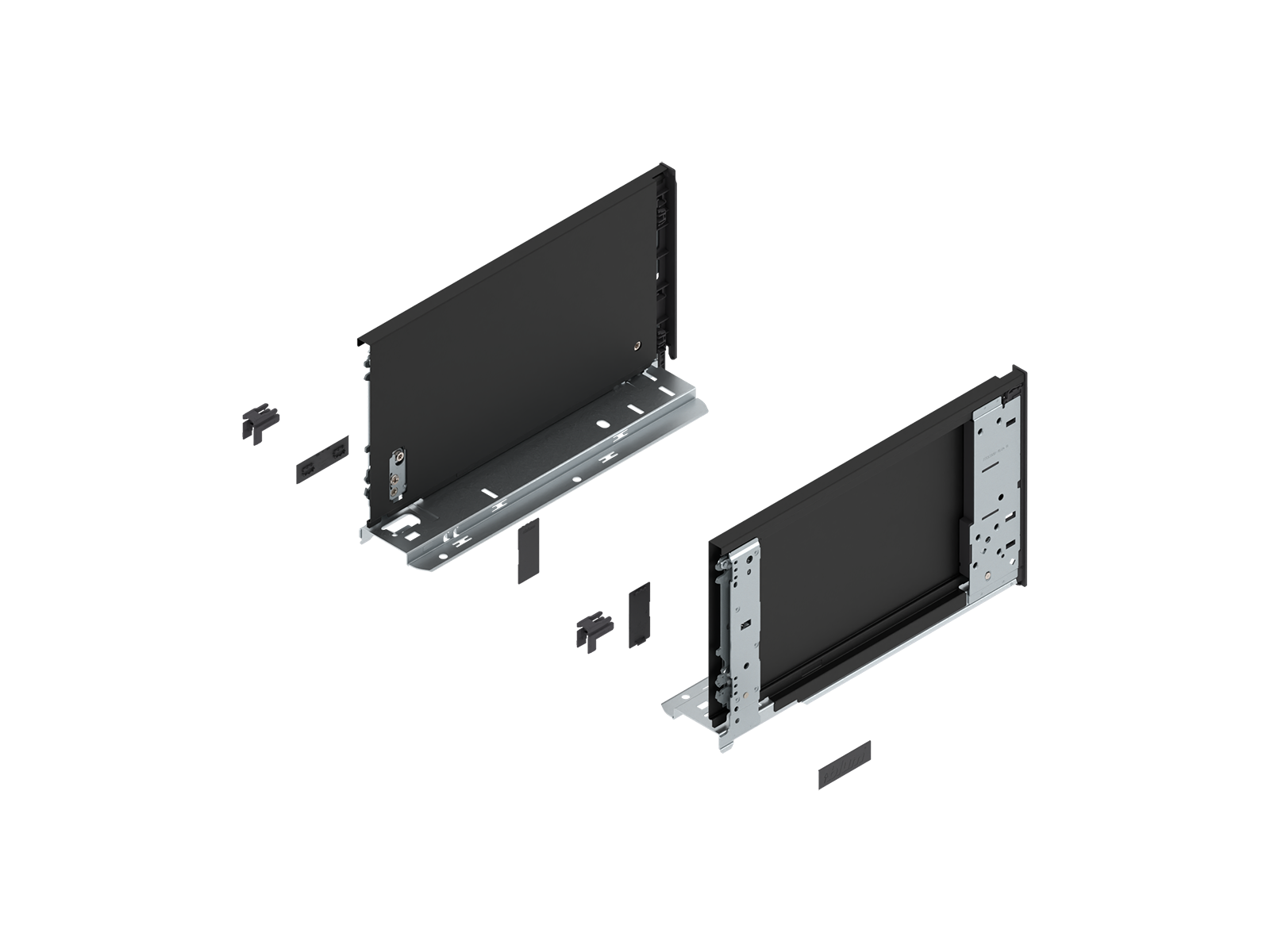 LEGRABOX pure - царга (внутр.), C, NL=300мм, R+L, CS-M (карбон чорний) LEGRABOX pure - царга (внутр.), C, NL=300мм, R+L, CS-M (карбон чорний)