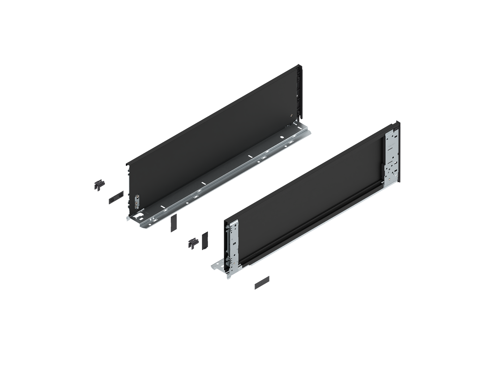 LEGRABOX pure - царга (внутр.), C, NL=600мм, R+L, CS-M (карбон чорний) LEGRABOX pure - царга (внутр.), C, NL=600мм, R+L, CS-M (карбон чорний)