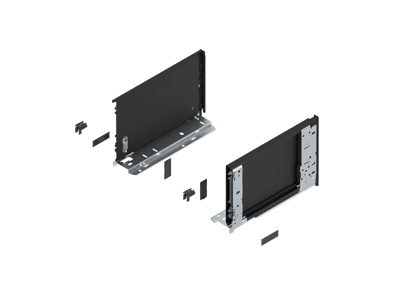 LEGRABOX pure - царга (внутр.), C, NL=270мм, R+L, CS-M (карбон чорний) LEGRABOX pure - царга (внутр.), C, NL=270мм, R+L, CS-M (карбон чорний)