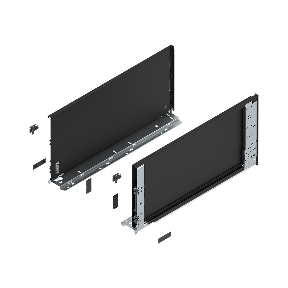 LEGRABOX pure - царга (внутр.), F, NL=500мм, R+L, CS-M (карбон чорний) LEGRABOX pure - царга (внутр.), F, NL=500мм, R+L, CS-M (карбон чорний)