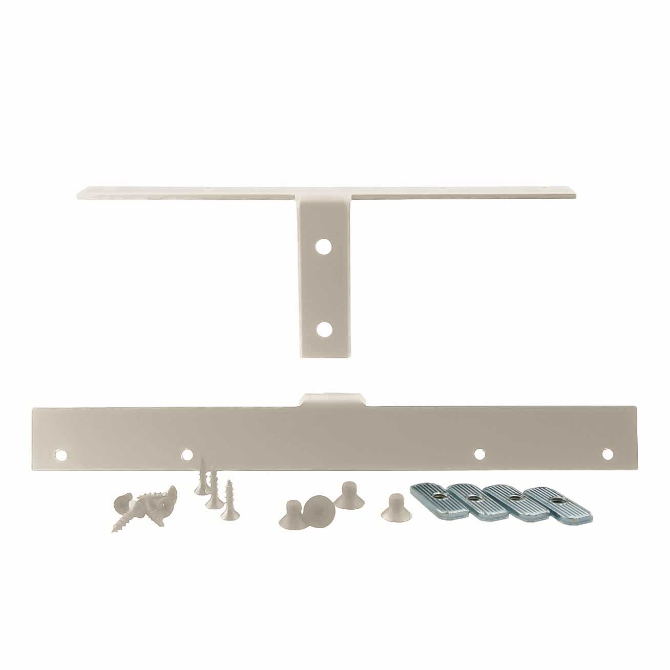 Тримач для дерев'яних полиць (пара) L=240мм, олива Тримач для дерев'яних полиць (пара) L=240мм, олива