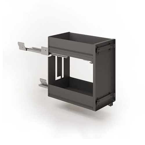 Карго Ikona 450мм, на секцію глибиною min 530мм, із напрямною Blum, Ardesia Карго Ikona 450мм, на секцію глибиною min 530мм, із напрямною Blum, Ardesia