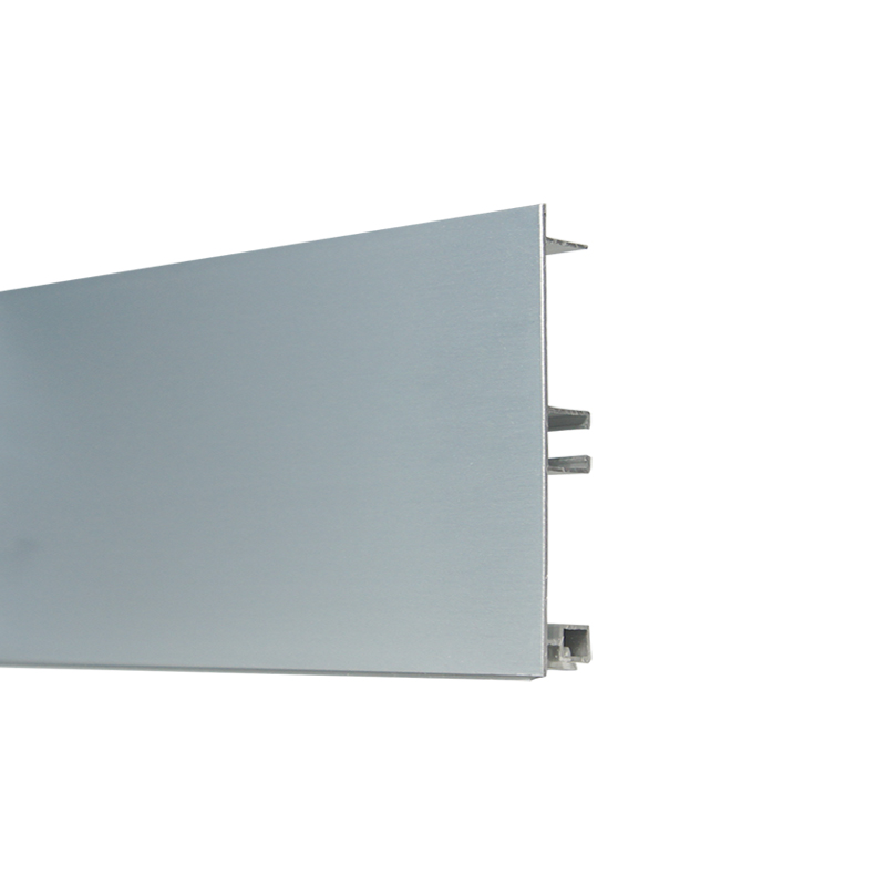 Цоколь H=100мм, алюміній, 4м Цоколь H=100мм, алюміній, 4м