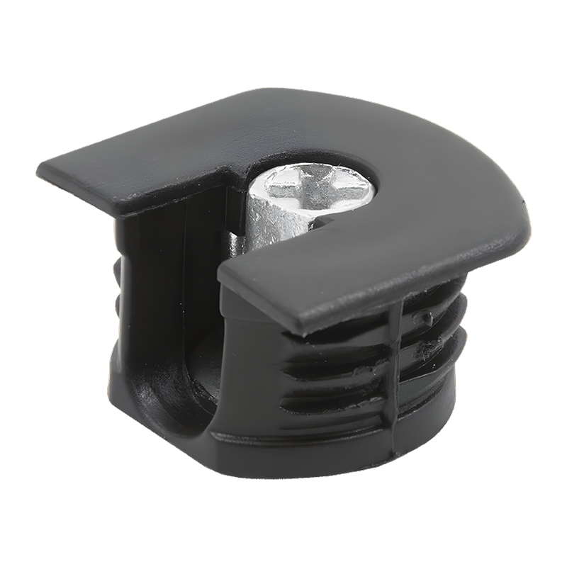 Корпус стяжки, для ДСП 18мм, чорний, свердл. d=20мм Корпус стяжки, для ДСП 18мм, чорний, свердл. d=20мм