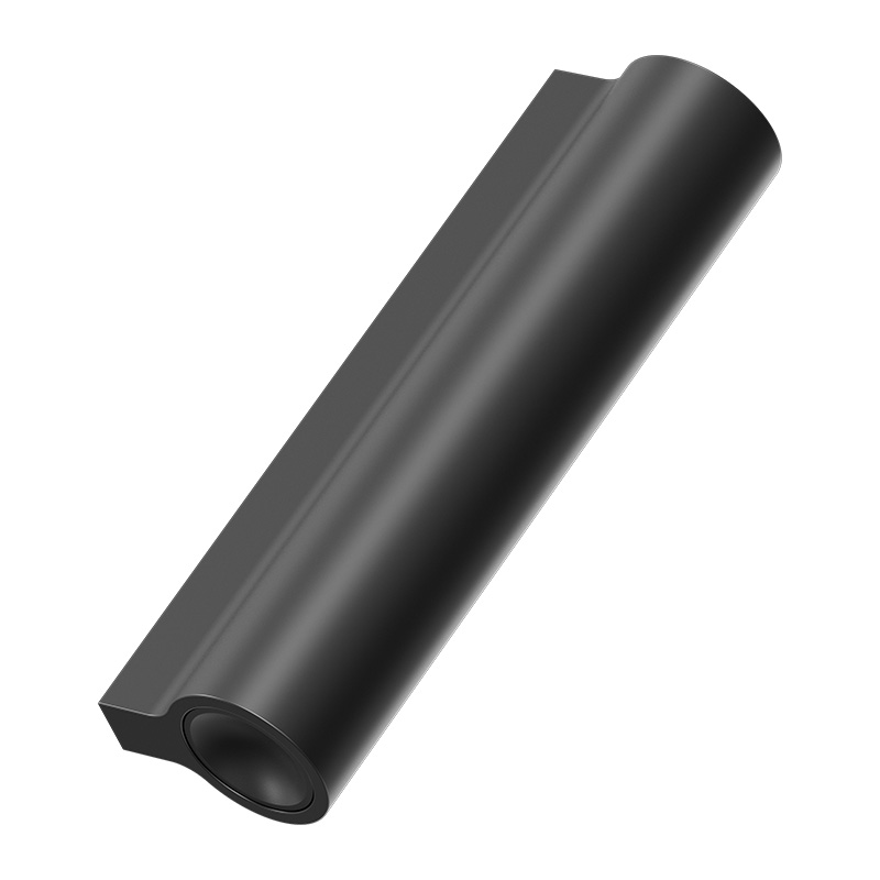 Ручка LUCENTE 100х21хh30мм, м/о 64мм, чорний матовий Ручка LUCENTE 100х21хh30мм, м/о 64мм, чорний матовий