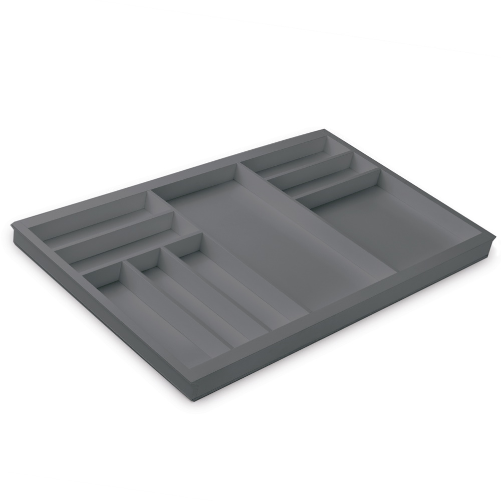 Лоток 900 Premiere (мод.1130) для столових приладів для Merivobox/Tandembox, 807x472мм, ясен, сірий оріон Лоток 900 Premiere (мод.1130) для столових приладів для Merivobox/Tandembox, 807x472мм, ясен, сірий оріон