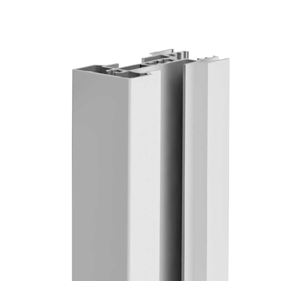 Профіль вертикальний 4.8м, білий (анодований) Профіль вертикальний 4.8м, білий (анодований)