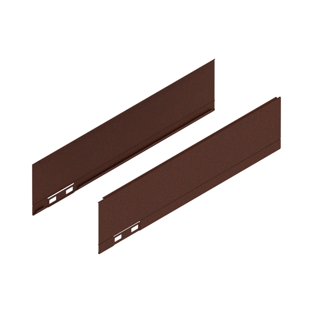 LEGRABOX декоративний елемент, M, NL=350мм, R+L, NR (noble rust) LEGRABOX декоративний елемент, M, NL=350мм, R+L, NR (noble rust)