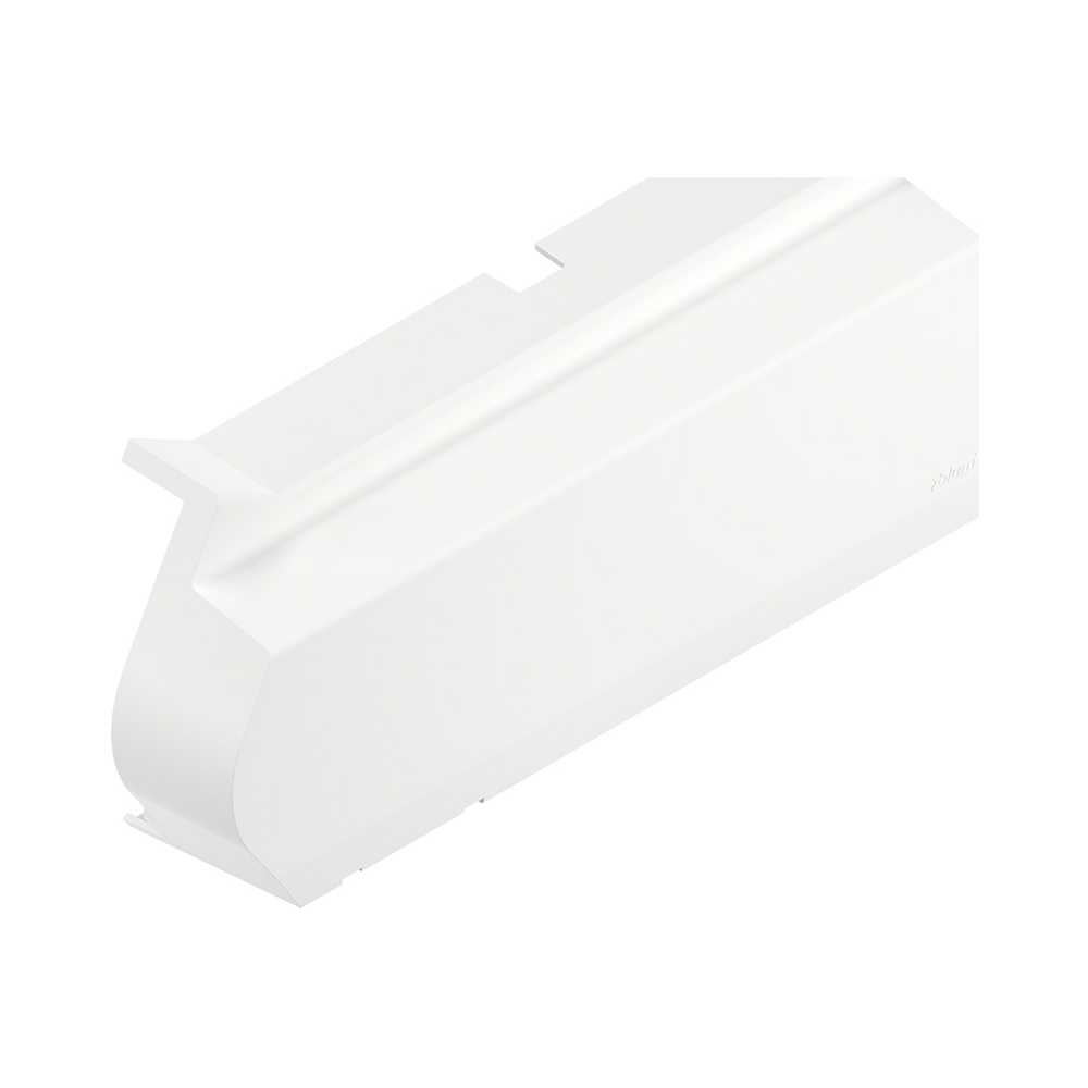 Заглушка механізму AVENTOS ліва (пластик), білий шовк, для SD