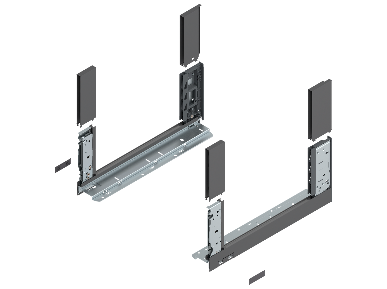 Боковина з Boxcover LEGRABOX free C, L=400мм, ліва+права, ОРІОН Боковина з Boxcover LEGRABOX free C, L=400мм, ліва+права, ОРІОН