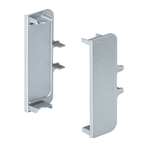 К-т внутрішніх заглушок до профіля Gola C, нерж. (пласт.) К-т внутрішніх заглушок до профіля Gola C, нерж. (пласт.)