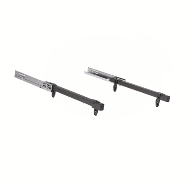 Комплект направляючих 450мм для ящиків Zenit, чорний Комплект направляючих 450мм для ящиків Zenit, чорний