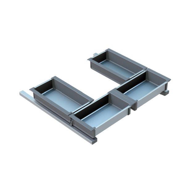 Комплект лотків для ящика під мийку FreeForm, 600 мм Комплект лотків для ящика під мийку FreeForm, 600 мм