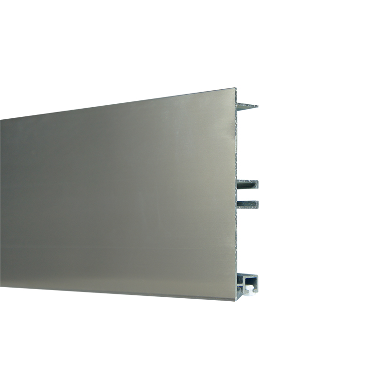 Цоколь H=100мм, нержавійка (алюміній), 4м Цоколь H=100мм, нержавійка (алюміній), 4м