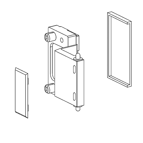 Завіси Glix 3.0 для боковини 18мм, BMG коричневий Завіси Glix 3.0 для боковини 18мм, BMG коричневий