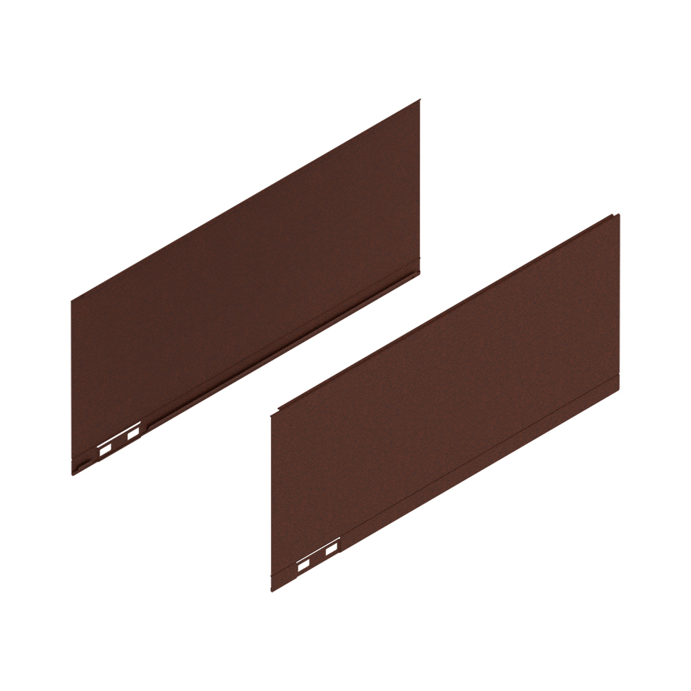 LEGRABOX декоративний елемент, C, NL=400мм, R+L, NR (noble rust) LEGRABOX декоративний елемент, C, NL=400мм, R+L, NR (noble rust)