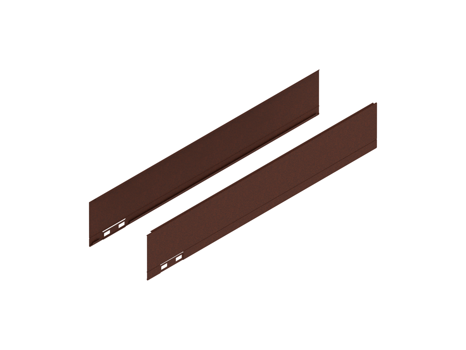 LEGRABOX декоративний елемент, M, NL=500мм, R+L, NR (noble rust) LEGRABOX декоративний елемент, M, NL=500мм, R+L, NR (noble rust)
