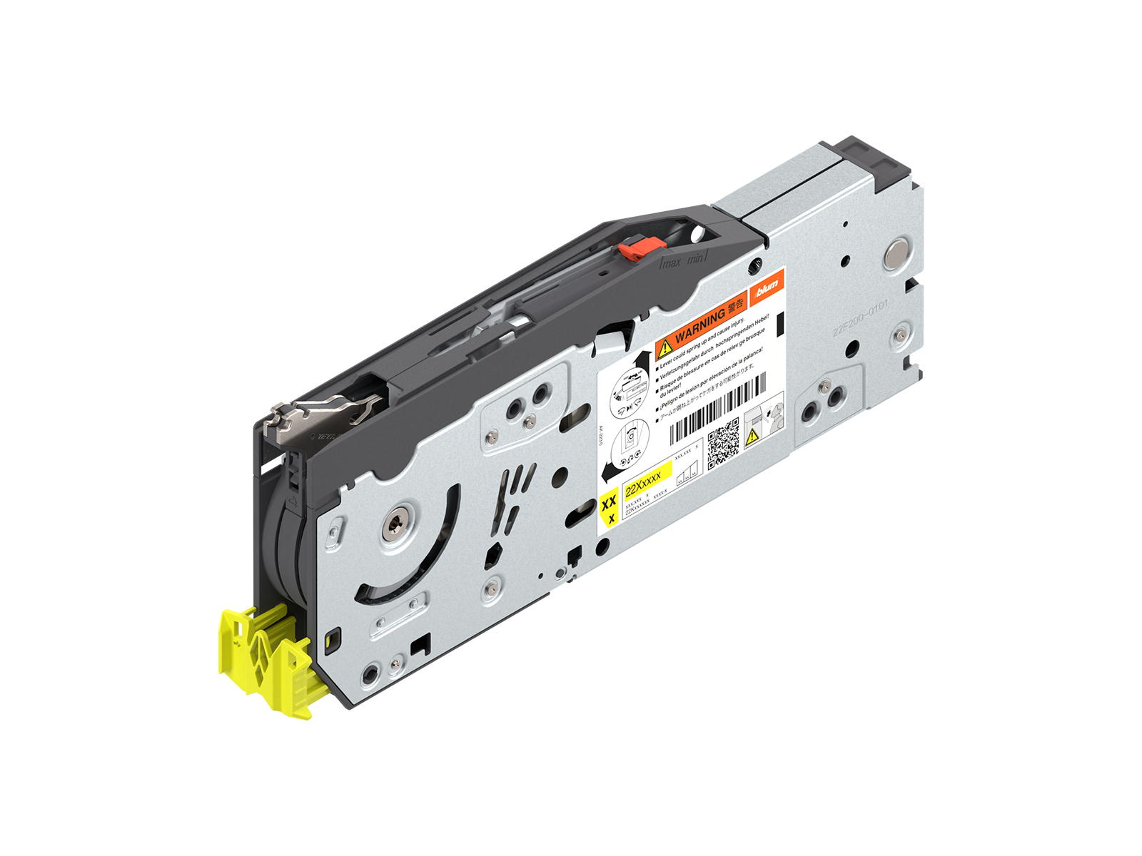 Механізм Aventos HF Top (28), з інтегрованим шаблоном Механізм Aventos HF Top (28), з інтегрованим шаблоном