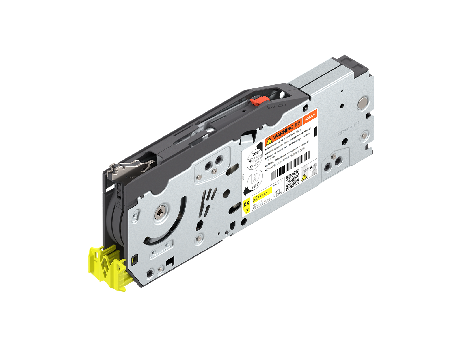 Механізм Aventos HF Top (25), з інтегрованим шаблоном Механізм Aventos HF Top (25), з інтегрованим шаблоном