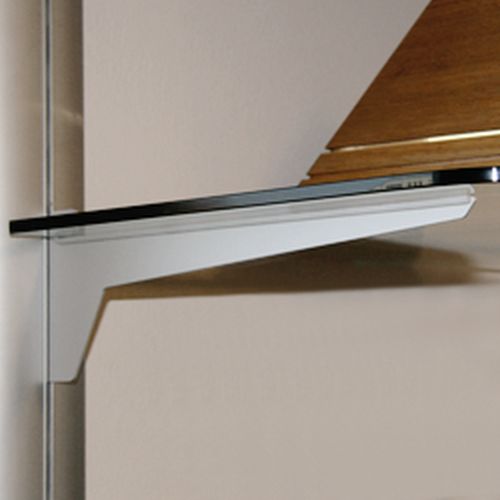 Консоль для скла 8мм, алюміній сріблястий Консоль для скла 8мм, алюміній сріблястий