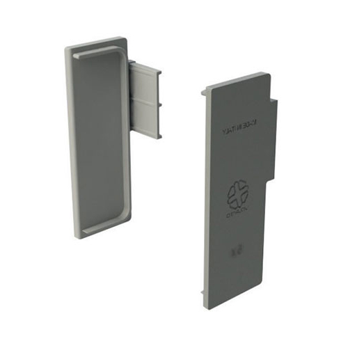 Заглушка внутрішня для 1-сторонн. універс. профіля-ручки, алюм. (пласт.) Заглушка внутрішня для 1-сторонн. універс. профіля-ручки, алюм. (пласт.)