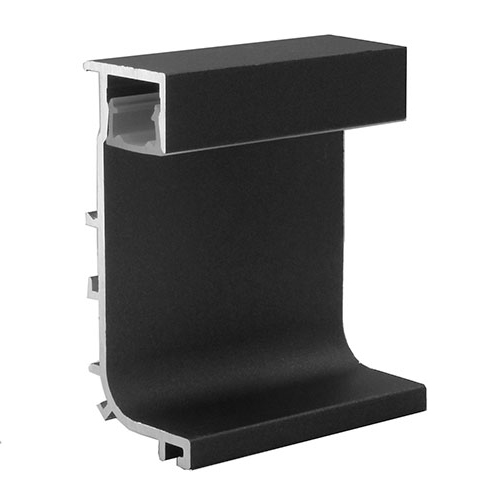 Профіль-ручка Gola пiд LED-підсвітку 1000мм, чорний браш (алюм.) Профіль-ручка Gola пiд LED-підсвітку 1000мм, чорний браш (алюм.)