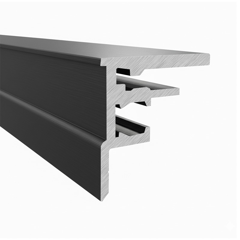 Профіль Freedom 03, L=4350мм, чорний браш Профіль Freedom 03, L=4350мм, чорний браш