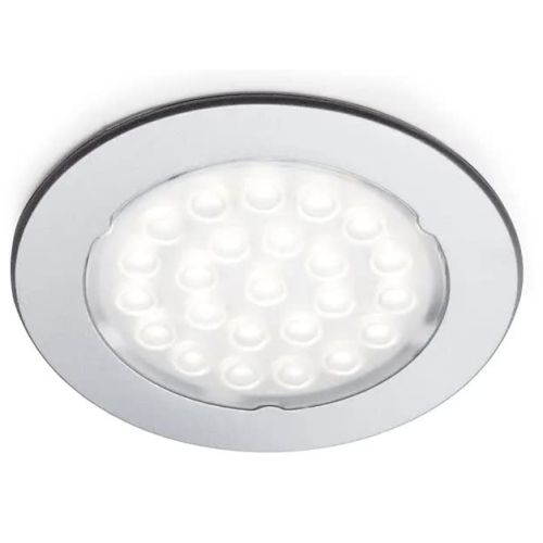 LED-светильник METRIS V12 1,6W/12V врезной, алюминий (натуральный свет)