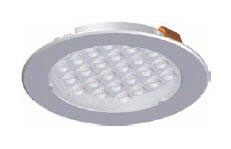 LED-світильник METRIS 1,7W/24V врізний, нікель мат. (холодне біле світло) LED-світильник METRIS 1,7W/24V врізний, нікель мат. (холодне біле світло)