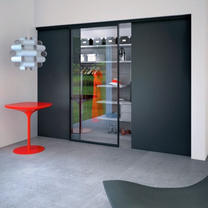 К-кт Universal до 80кг., двері до 1500мм, з дотяг. Fluid + двері фікс. К-кт Universal до 80кг., двері до 1500мм, з дотяг. Fluid + двері фікс.