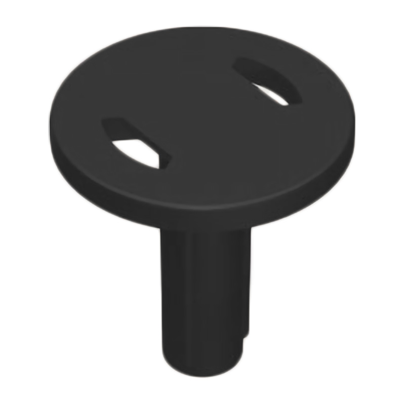 Заглушка P.A160 d16х15мм, чорний Заглушка P.A160 d16х15мм, чорний