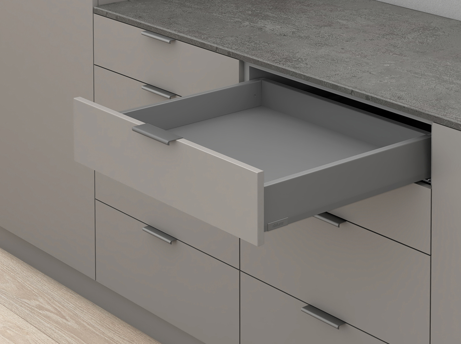 MERIVOBOX, 300 мм, 40 кг, M, BLUMOTION, OG-M (оріон сірий) MERIVOBOX, 300 мм, 40 кг, M, BLUMOTION, OG-M (оріон сірий)