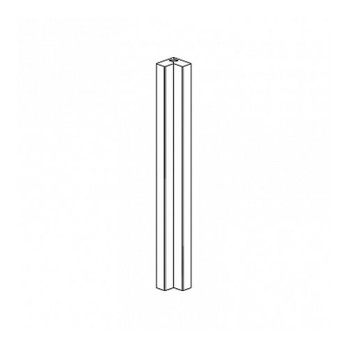 Планка кутова Ascot 738х40х40мм                                                                     Планка кутова Ascot 738х40х40мм