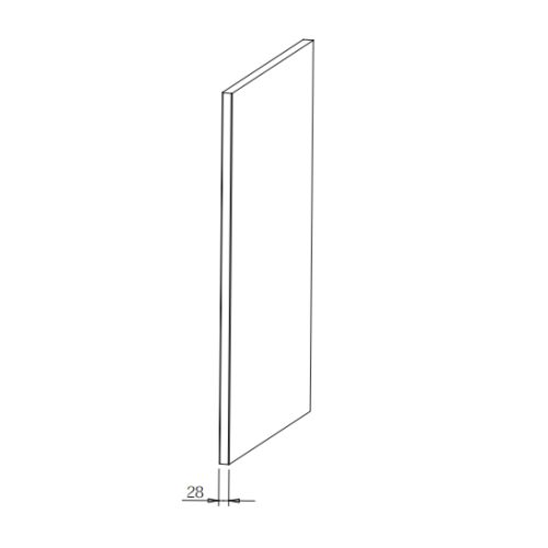 Боковина обробна Ascot 870х580х28мм                                                               Боковина обробна Ascot 870х580х28мм