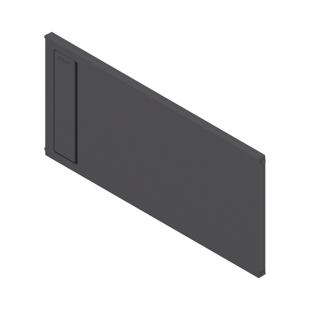 Попереч. роздільник AMBIA-LINE на ящик з високим фасадом (ZC7F400RSP), терра-чорний (пластик)